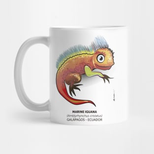 Galapagos Marine Iguana Mug